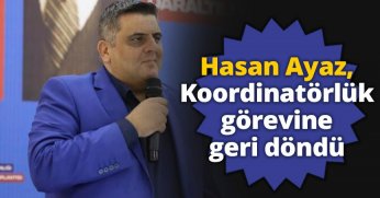 HASAN AYAZ BÜYÜKŞEHİR’E GERİ DÖNÜYOR