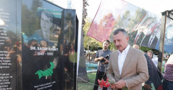 Dr. Sadık Ahmet Anıtı İzmit'te açıldı