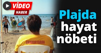 Plajda hayat nöbeti