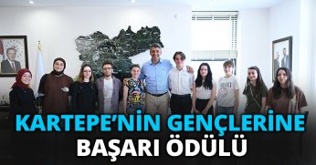 KARTEPE’NİN GENÇLERİNE BAŞARI ÖDÜLÜ