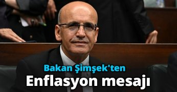 Bakan Şimşek'ten enflasyon mesajı!