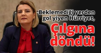 BEKLEMEDİĞİ YERDEN GOL YİYEN HÜRRİYET ÇILGINA DÖNDÜ!