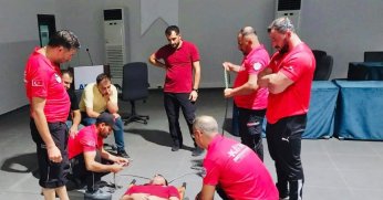 Körfez Arama Kurtarma Ekibi’ne uygulamalı eğitim