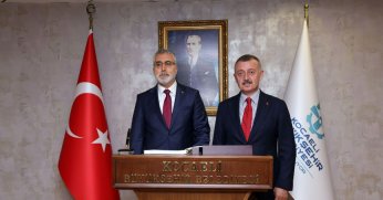 Bakan Işıkhan’dan Kocaeli Büyükşehir Belediyesine ziyaret