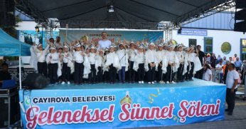 Çayırova’da geleneksel sünnet şöleni heyecanı