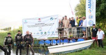 Sapanca Gölü'nde hayalet ağlar toplanacak