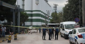 Cumhuriyet savcısı, patlamanın meydana geldiği bölgede inceleme yapıyor