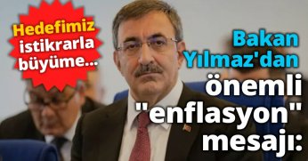 Bakan Yılmaz'dan önemli 