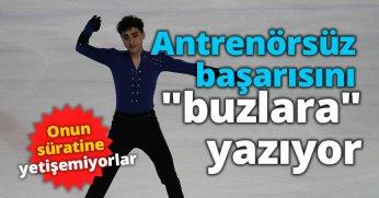 Antrenörsüz başarısını 