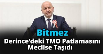 Bitmez, Derince’deki TMO Patlamasını Meclise Taşıdı