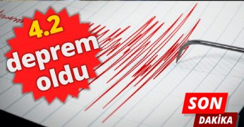 Diyarbakır'da 4.2 büyüklüğünde deprem oldu