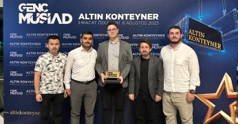 GENÇ MÜSİAD KOCAELİ'YE İHRACAT ÖDÜLÜ
