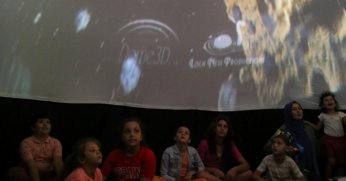 Kocaelili çocuklar gökyüzüne dokundu