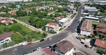 Kullar Caddesi asfaltlandı