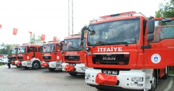 Büyükşehir itfaiye filosunu güçlendiriyor