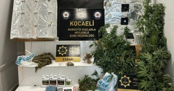 Kocaeli'de uyuşturucu operasyonunda 6 kişi gözaltına alındı