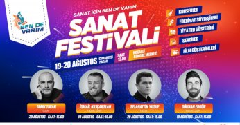 Sanat için Ben De Varım Festivali başlıyor
