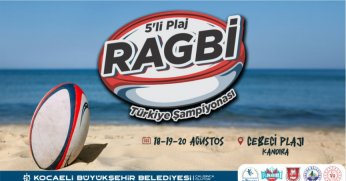 Plaj Ragbi Türkiye Şampiyonası için geri sayım