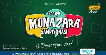 Büyükşehir’in Münazara Şampiyonası başlıyor