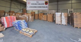 Kocaeli'de 4 milyon TL değerinde sahte deterjan ele geçirildi