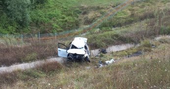 Şarampole uçan otomobil defalarca takla attı: 2 ölü, 2 yaralı