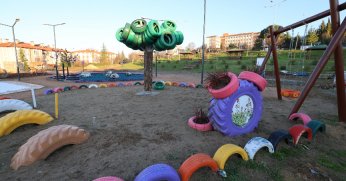  Çöplerden park yaptılar, gören şaşkına dönüyor