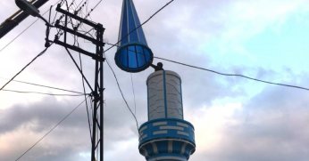 Büyükşehir, Eren Bayırı Camii’nin dayanıksız minaresini yeniledi