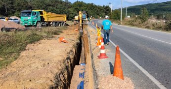 GEBZE’DE BAŞLATILAN ALTYAPI ÇALIŞMALARI GECE GÜNDÜZ DEMEDEN DEVAM EDİYOR