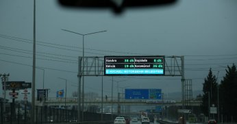 Şehrin önemli güzergâhlarına anlık kontrol