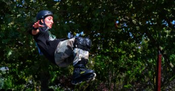 Skate Park’ta adrenalin tavan yaptı