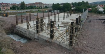 Karamürsel Terminal Binası tam yol ilerliyor