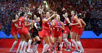 Filenin Sultanları Avrupa şampiyonu! Voleybolda tarih yazdık! 