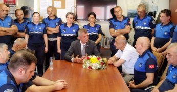 BAŞKAN SEZER ZABITA HAFTASINI KUTLADI