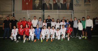 Körfez’de Kız Futbol Şenliği yapıldı