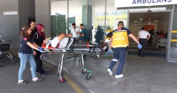 2 işçi çalıştıkları binadan düştü