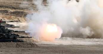 Harekat bölgesine saldıran teröristler öldürüldü