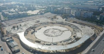 Milli İrade Meydanı’ndaki otoparkta sona doğru