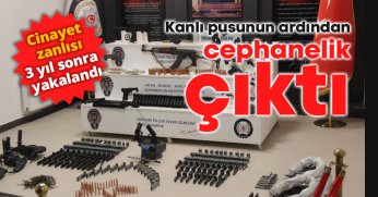 Cinayet zanlısı 3 yıl sonra yakalandı