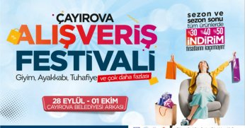 Büyükşehir’in Alışveriş Festivali bu kez Çayırova’da