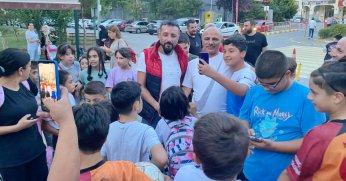 Başkan Söğüt sözünü tuttu, çocuklarla buluştu