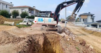 İzmit Kabaoğlu Fatih Caddesi asfaltlanıyor
