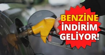 Benzine indirim geliyor