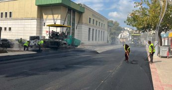 Körfez Adnan Kahveci Caddesi ve Atatürk Bulvarı asfaltlanıyor