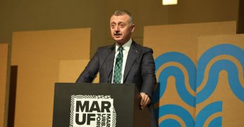 Başkan Büyükakın, MARUF23’ten seslendi;  Belediyeler arasında paylaşım platformları kurmalıyız