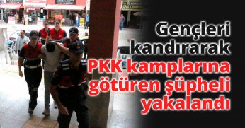 Gençleri kandırarak PKK kamplarına götüren şüpheli yakalandı