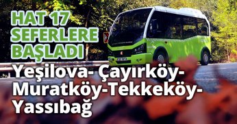 HAT 17 SEFERLERE BAŞLADI