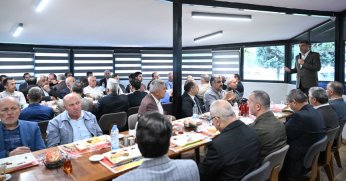 BAŞKAN KOCAMAN, DİN GÖREVLİLERİYLE BULUŞTU