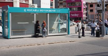 Klimalı duraklar yaz-kış Kocaelililerin hizmetinde