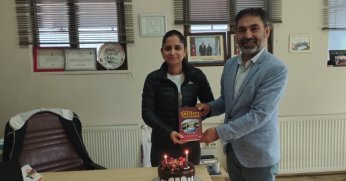 HABİBE DEMİROĞLU AKSOY’A GÜZEL KUTLAMA