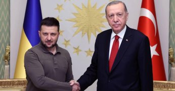 Cumhurbaşkanı Erdoğan, Ukrayna Devlet Başkanı Zelenskiy ile görüştü
